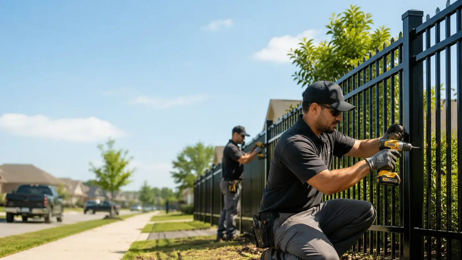 Metal Fence Installation in Huntsburg, OH